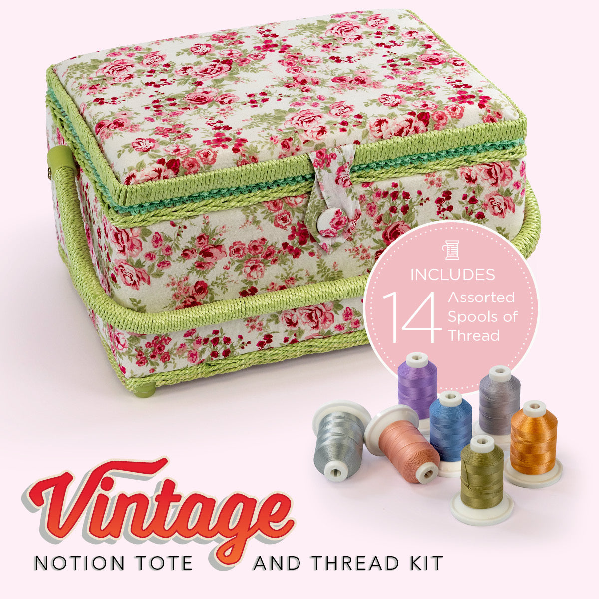 Retro Sewing Case - Various styles available!