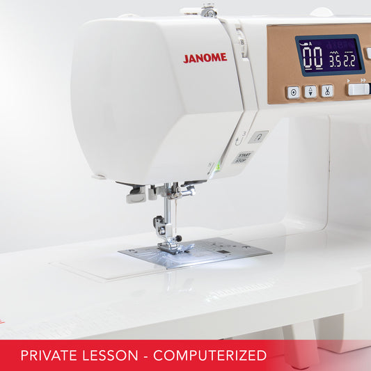SMT-Digital - Learn your computerized Janome model one-on-one,  1hr session