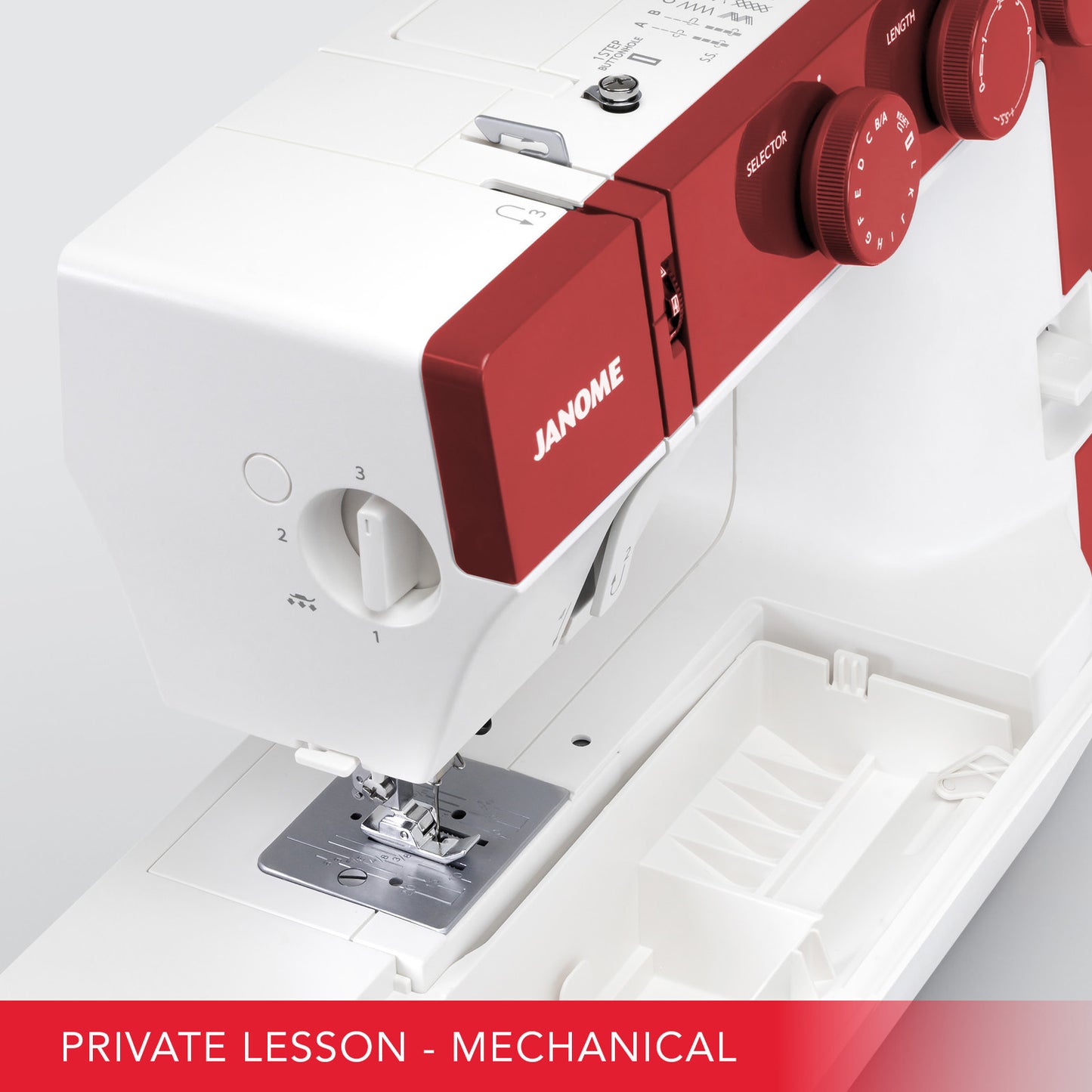 SMT-Machine - Learn your mechanical Janome model one-on-one, 1hr session