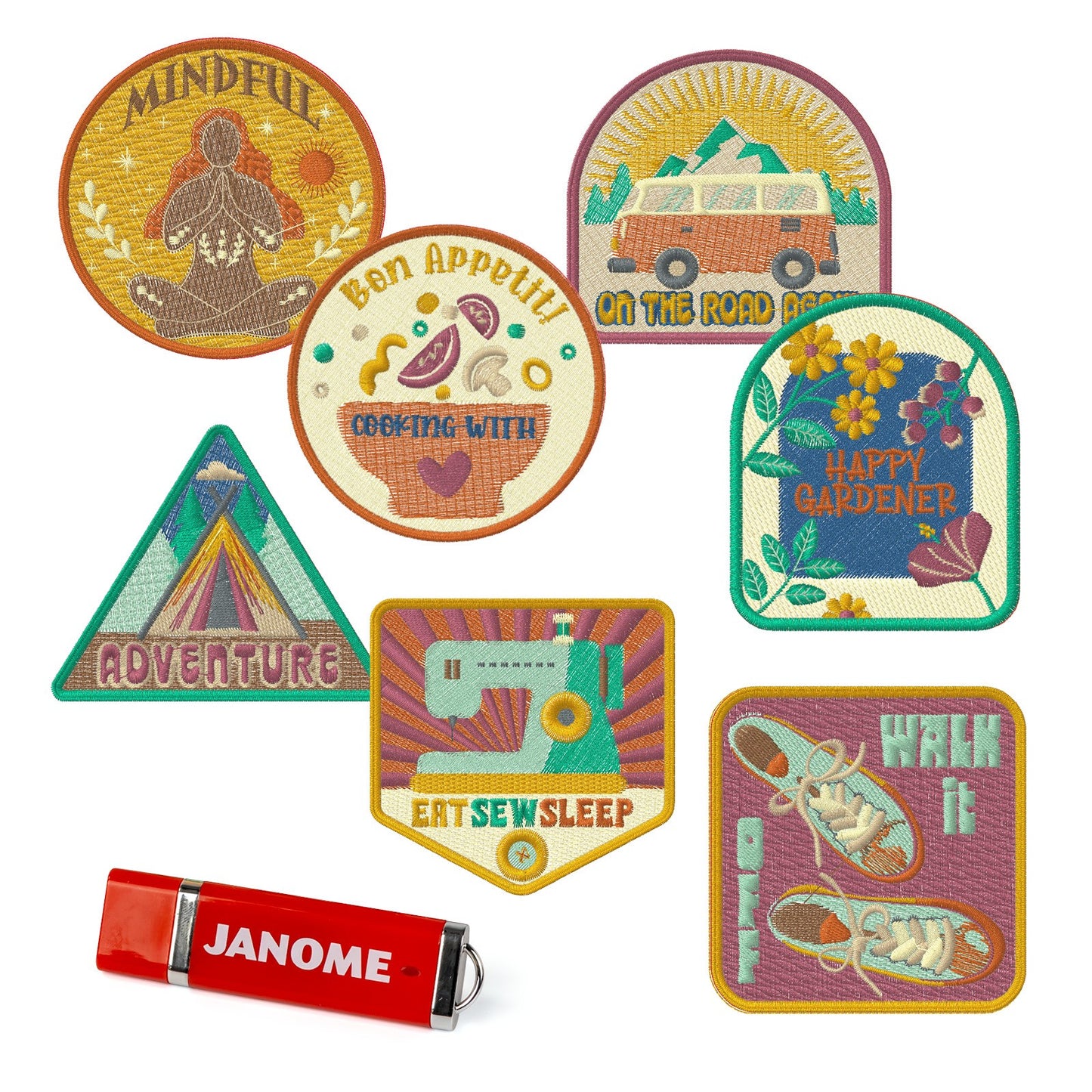 Hobby Patch - With two options MODERN or RETRO