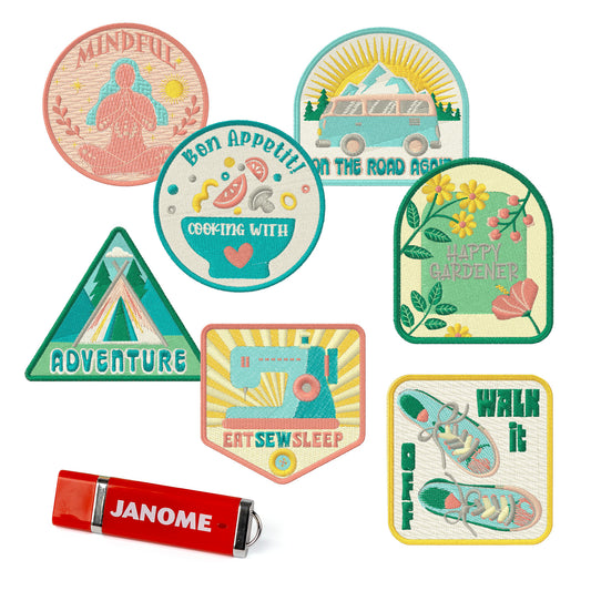 Hobby Patch - With two options MODERN or RETRO