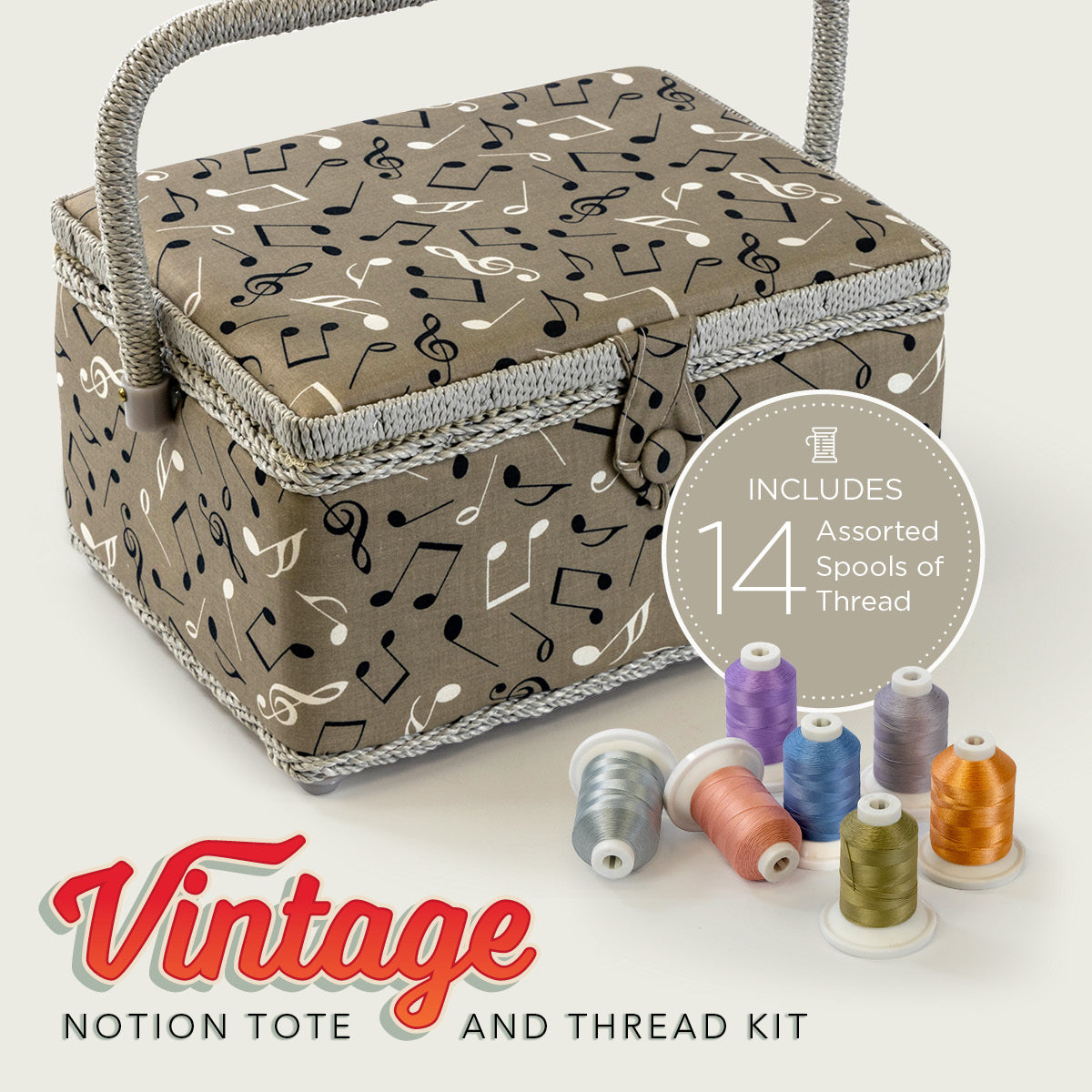 Retro Sewing Case - Various styles available!