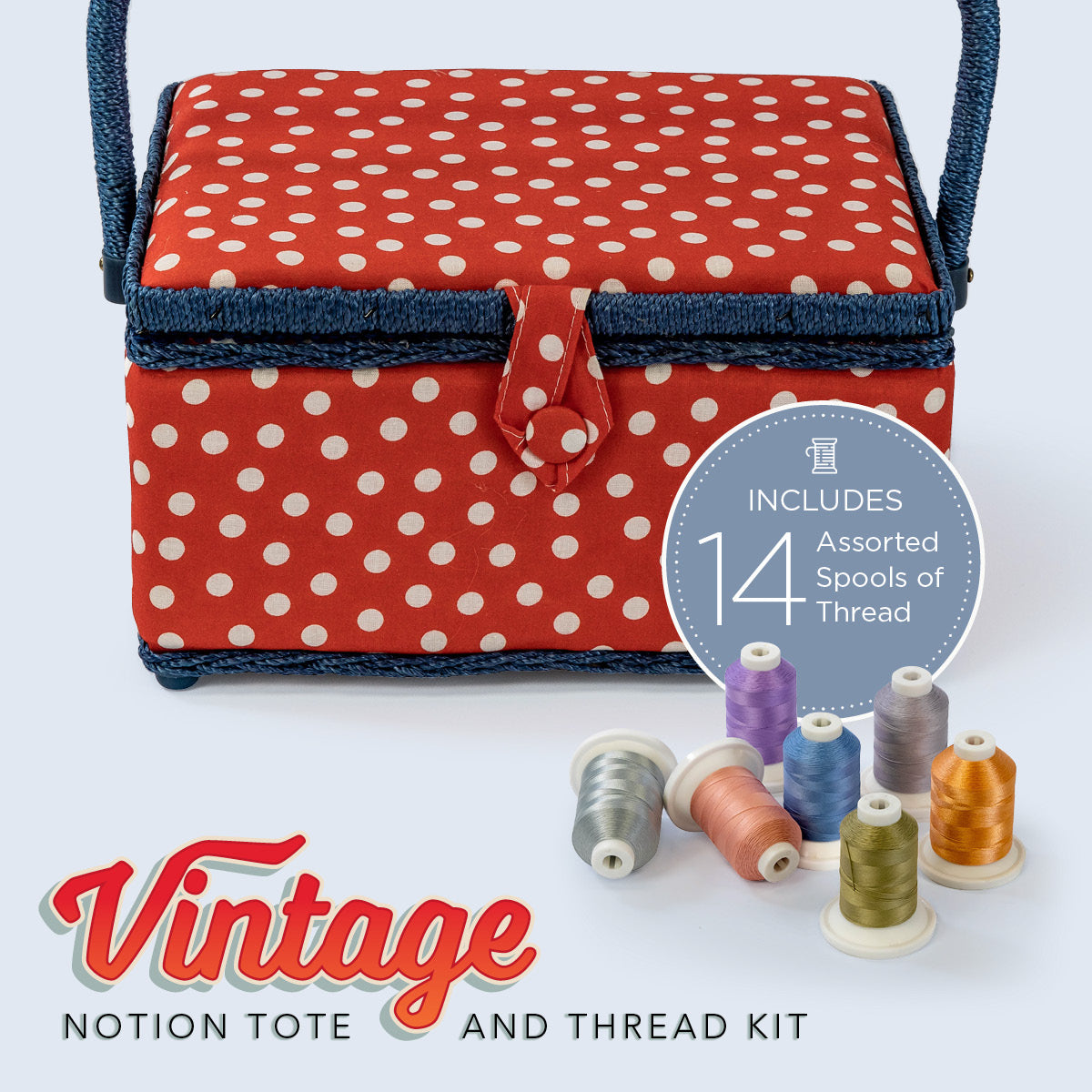 Retro Sewing Case - Various styles available!