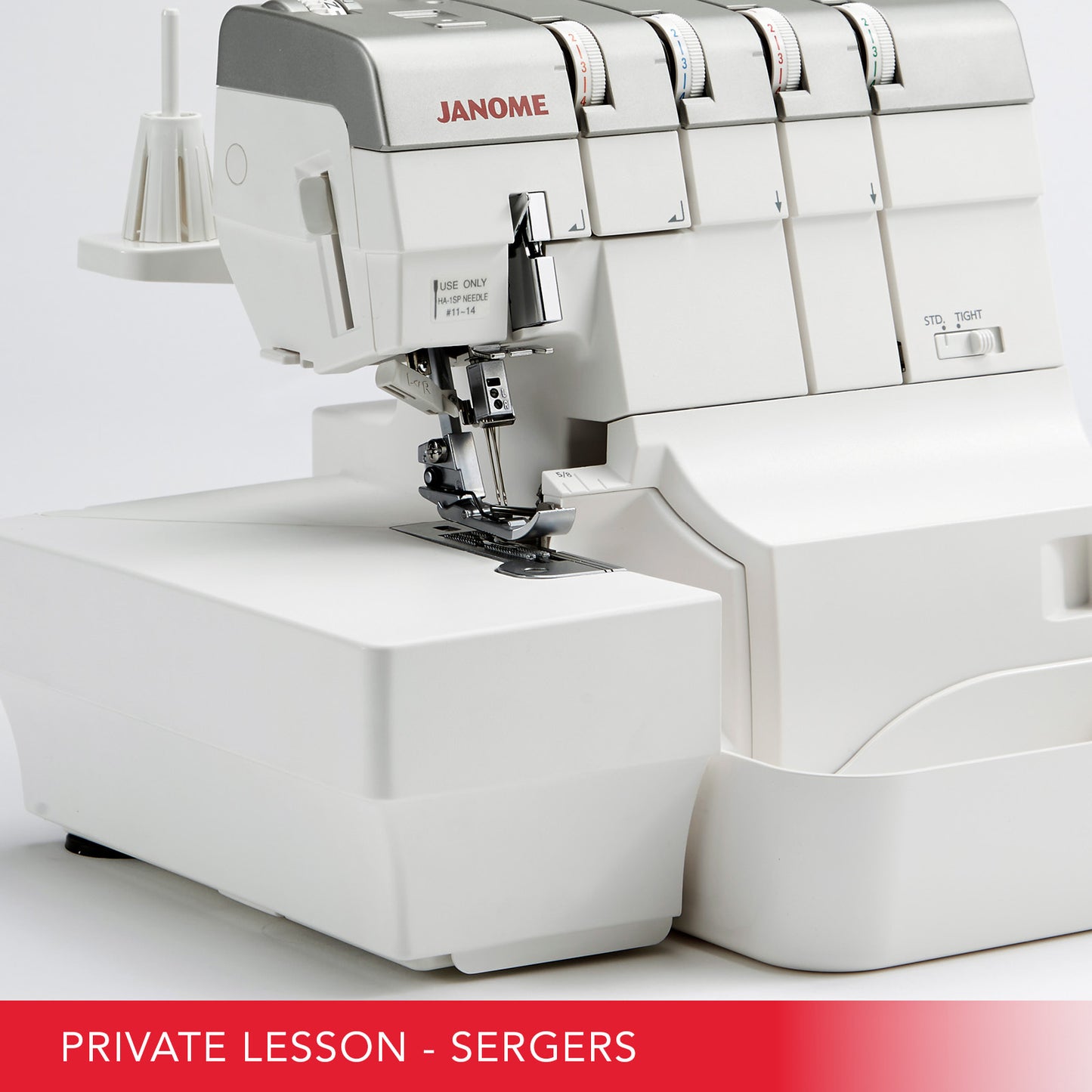 SMT-SERGER - Learn your Janome Serger one-on-one,  1hr session