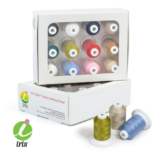 Iris Ultra Cotton Quilting Thread – Bundle