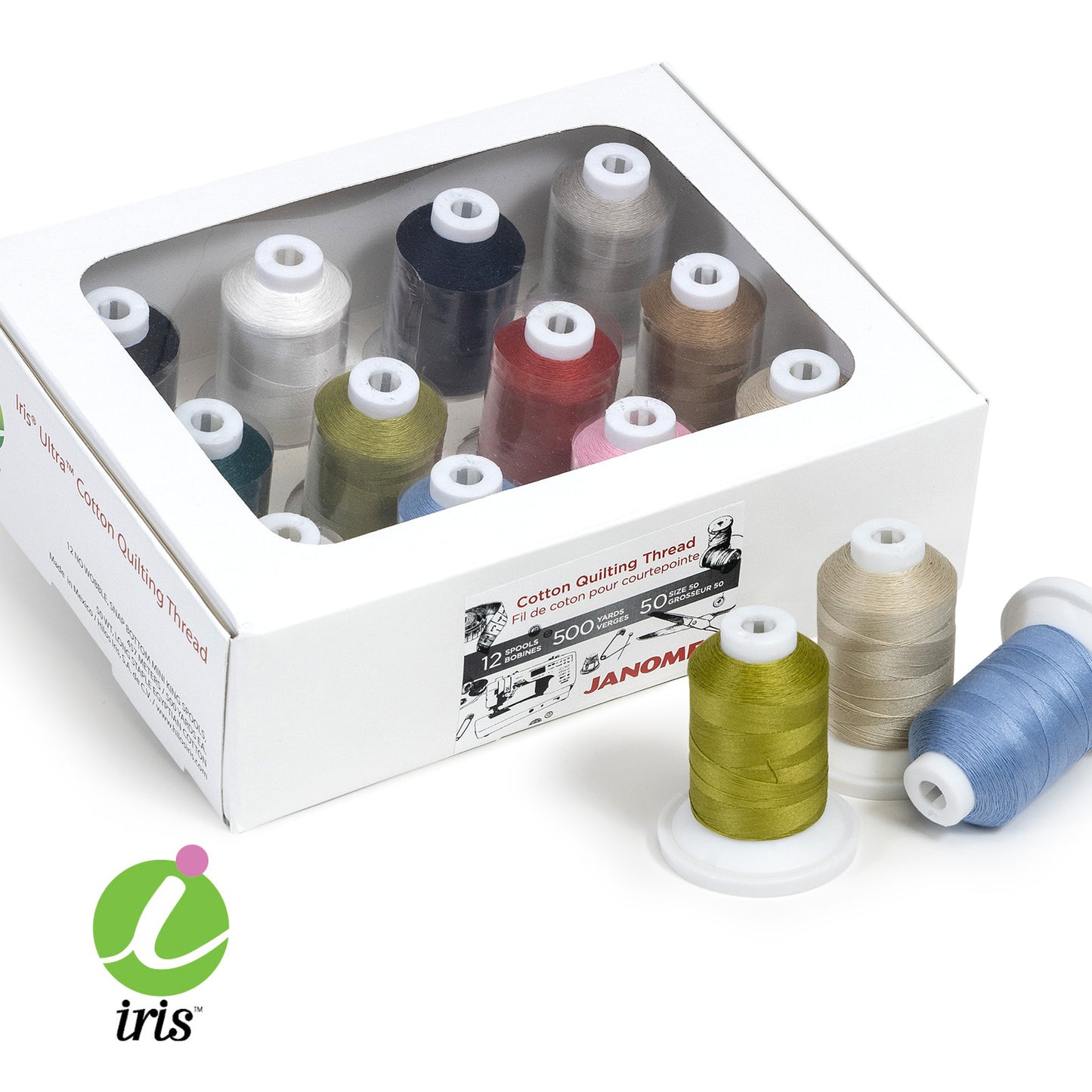 Iris Ultra Cotton Quilting Thread – Bundle