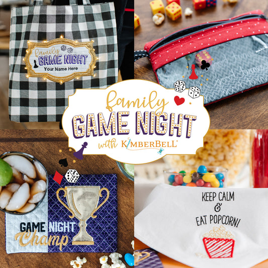 Kimberbell Family Game Night October 5th 2024 (10am- 4pm EST)