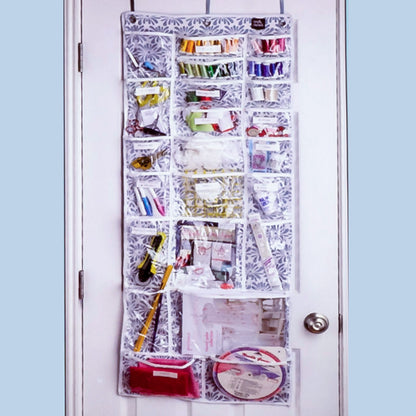 Simply Stashed Over-the-Door Organizer – 23 Pockets Stylish Storage, Wherever You Need It